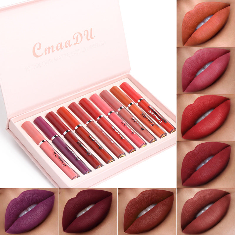 Waterproof Matte Lipstick(Non-stick)