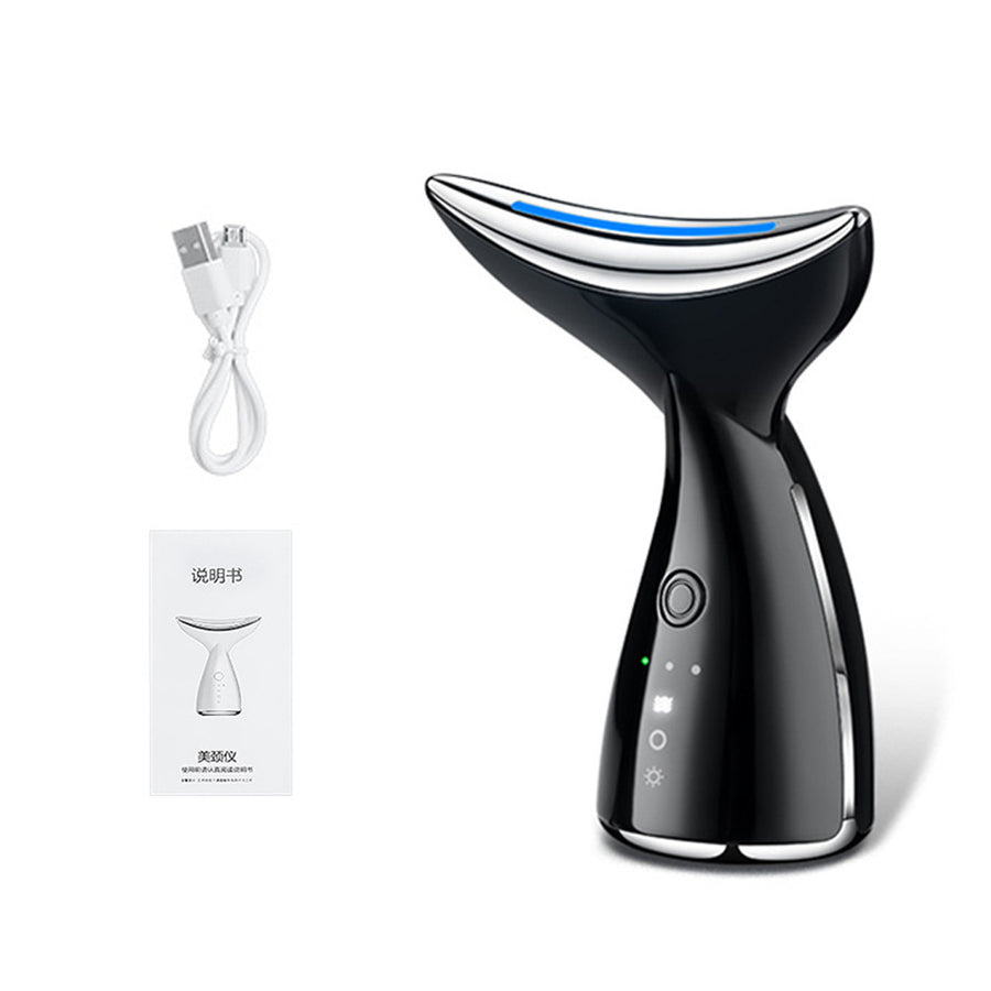 EMS Face & Neck Lifting Device with LED Light Therapy
