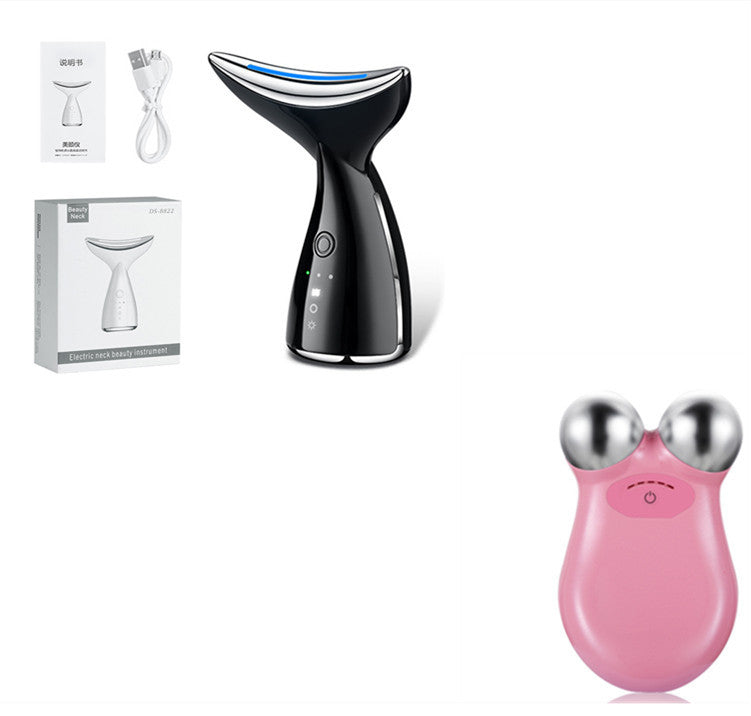 EMS Face & Neck Lifting Device with LED Light Therapy
