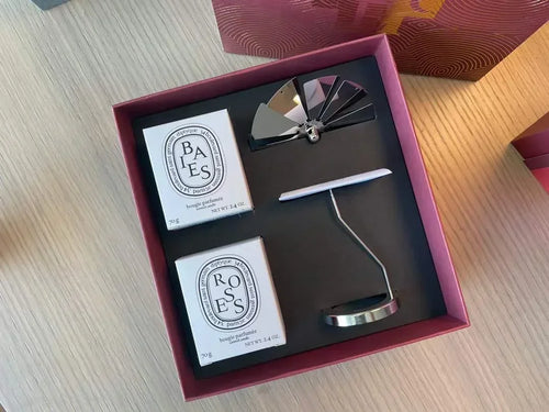 3pcs Senior Scented Candles Limited gift box Romantic Baies Fig Home