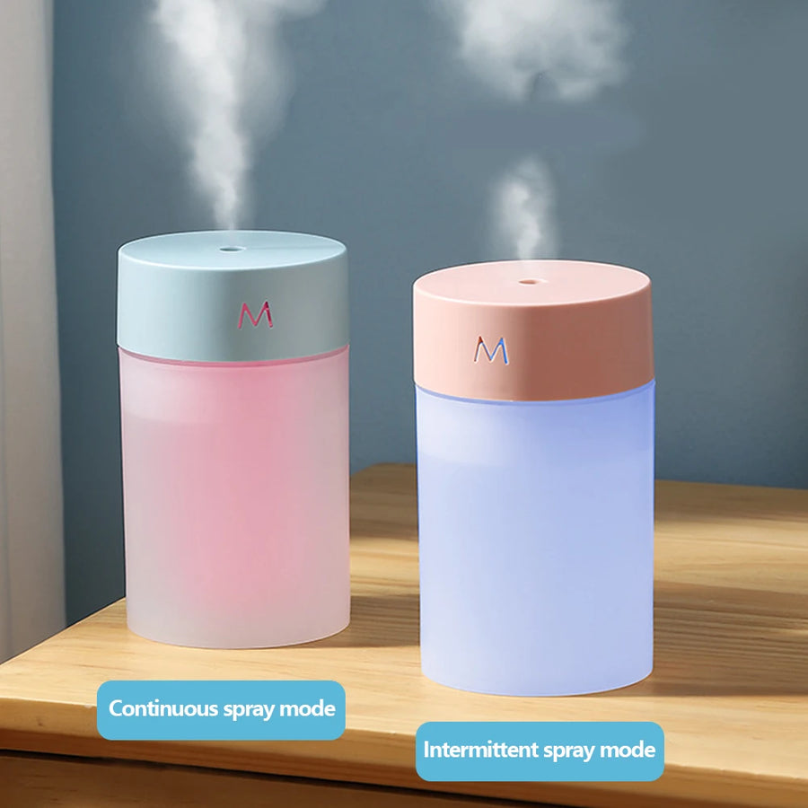 260ML Air Humidifier Ultrasonic Mini Aromatherapy Diffuser Portable
