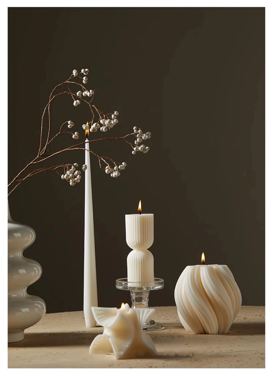Luxury Decoration Candle Nordic Geometric Scented Candles Aesthetic