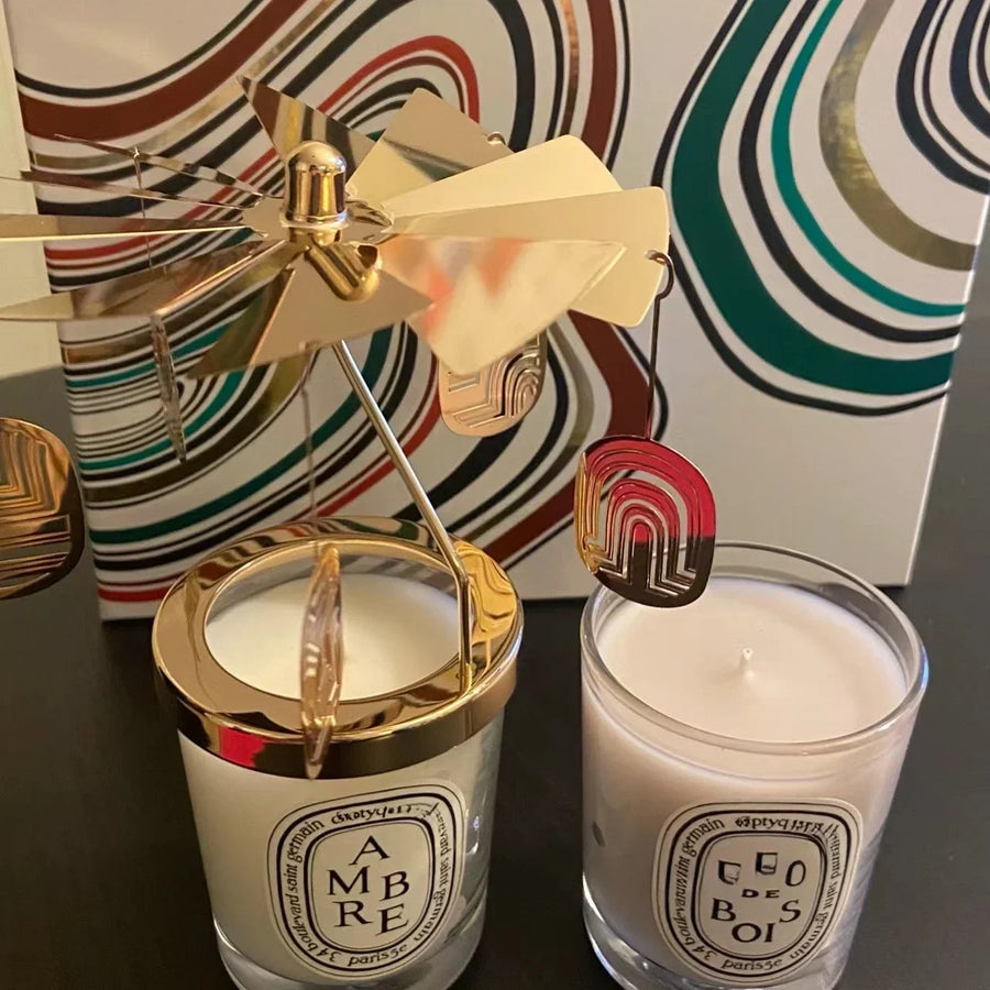 3pcs Senior Scented Candles Limited gift box Romantic Baies Fig Home
