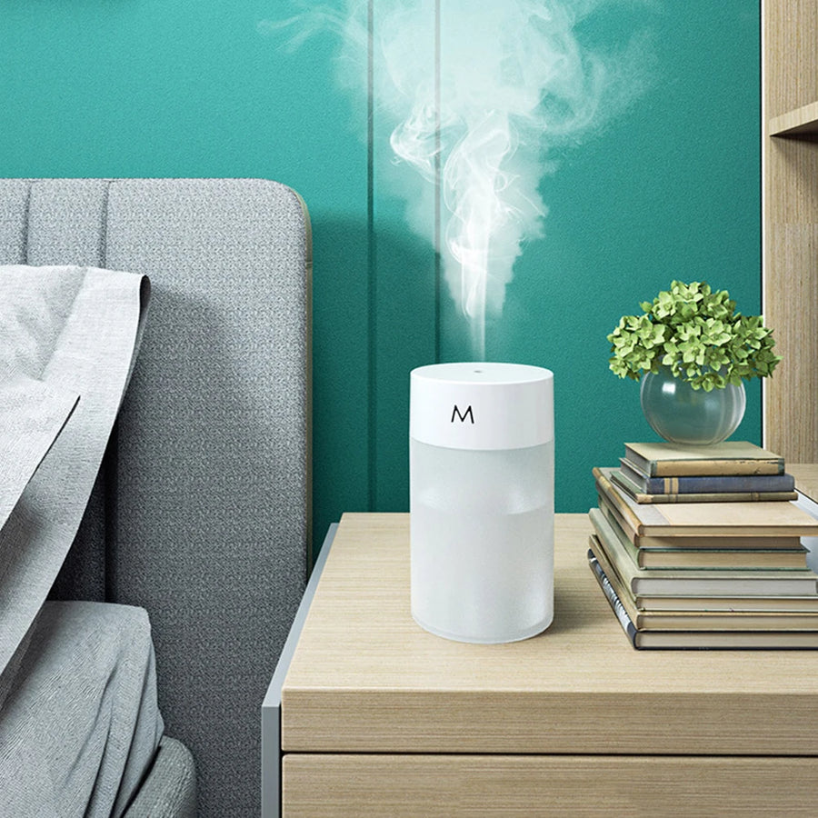 260ML Air Humidifier Ultrasonic Mini Aromatherapy Diffuser Portable