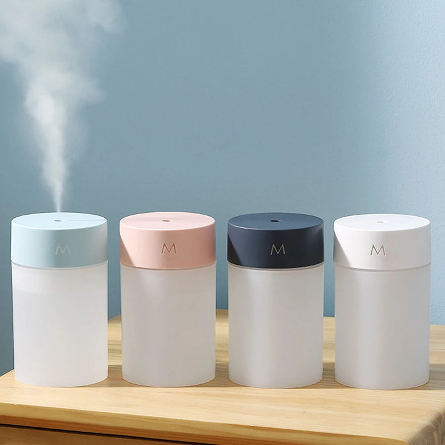 260ML Air Humidifier Ultrasonic Mini Aromatherapy Diffuser Portable