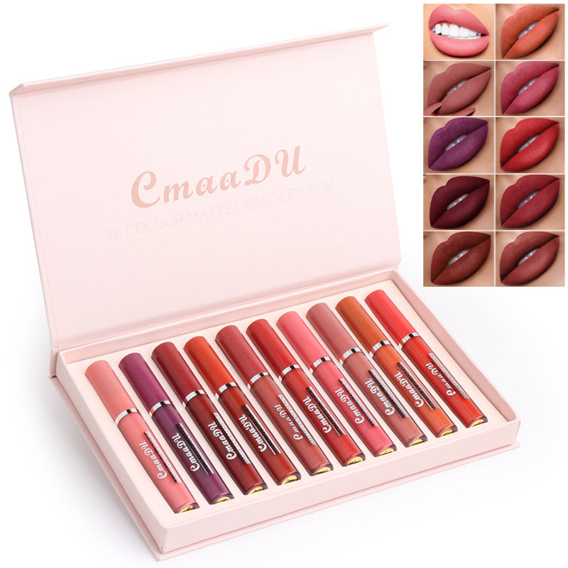 Waterproof Matte Lipstick(Non-stick)