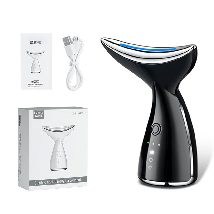 EMS Face & Neck Lifting Device with LED Light Therapy