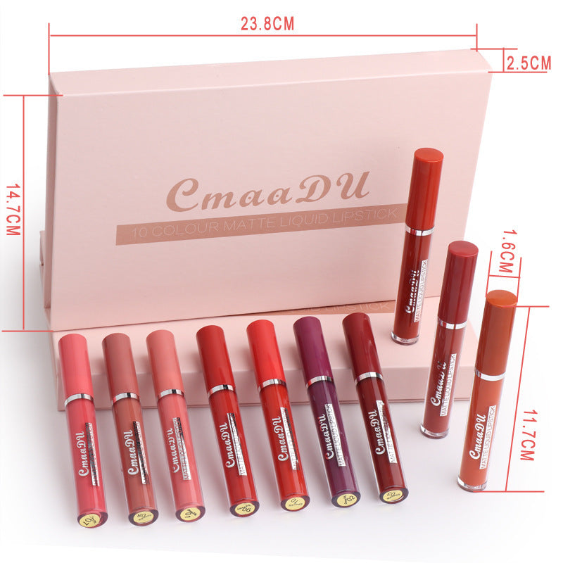 Waterproof Matte Lipstick(Non-stick)